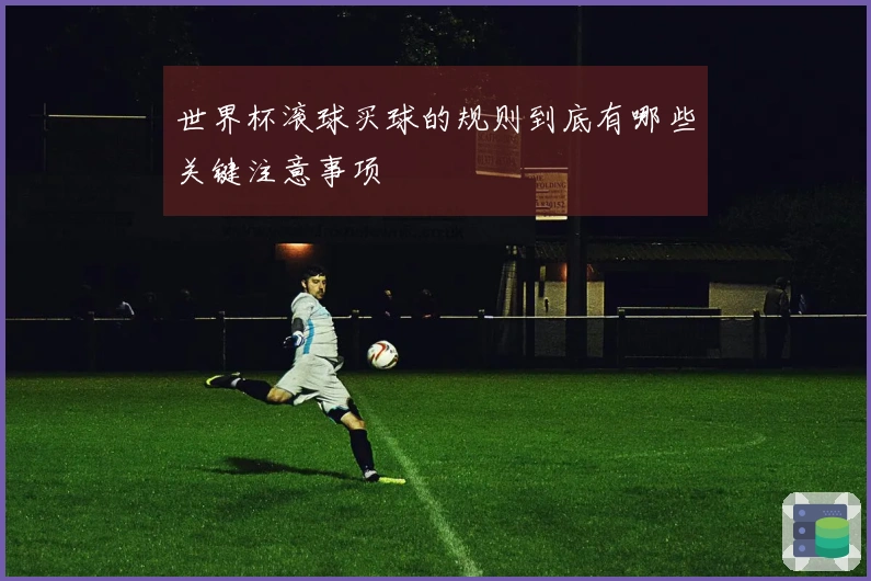 世界杯滚球买球的规则到底有哪些关键注意事项