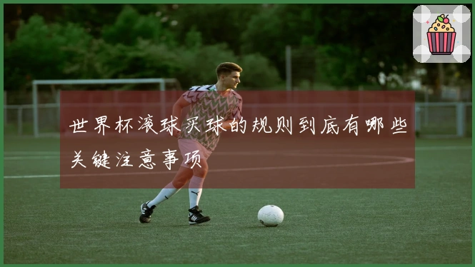 世界杯滚球买球的规则到底有哪些关键注意事项
