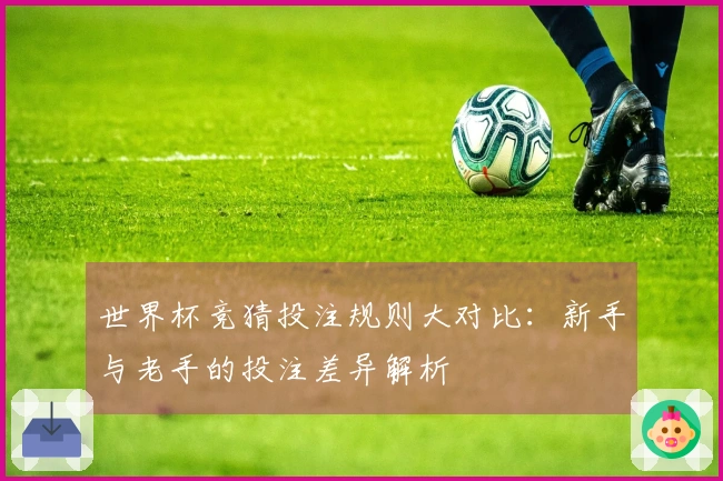 世界杯竞猜投注规则大对比：新手与老手的投注差异解析