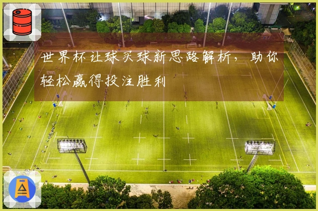 世界杯让球买球新思路解析，助你轻松赢得投注胜利